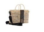 Bolso de palma con bandolera CHANEL                         